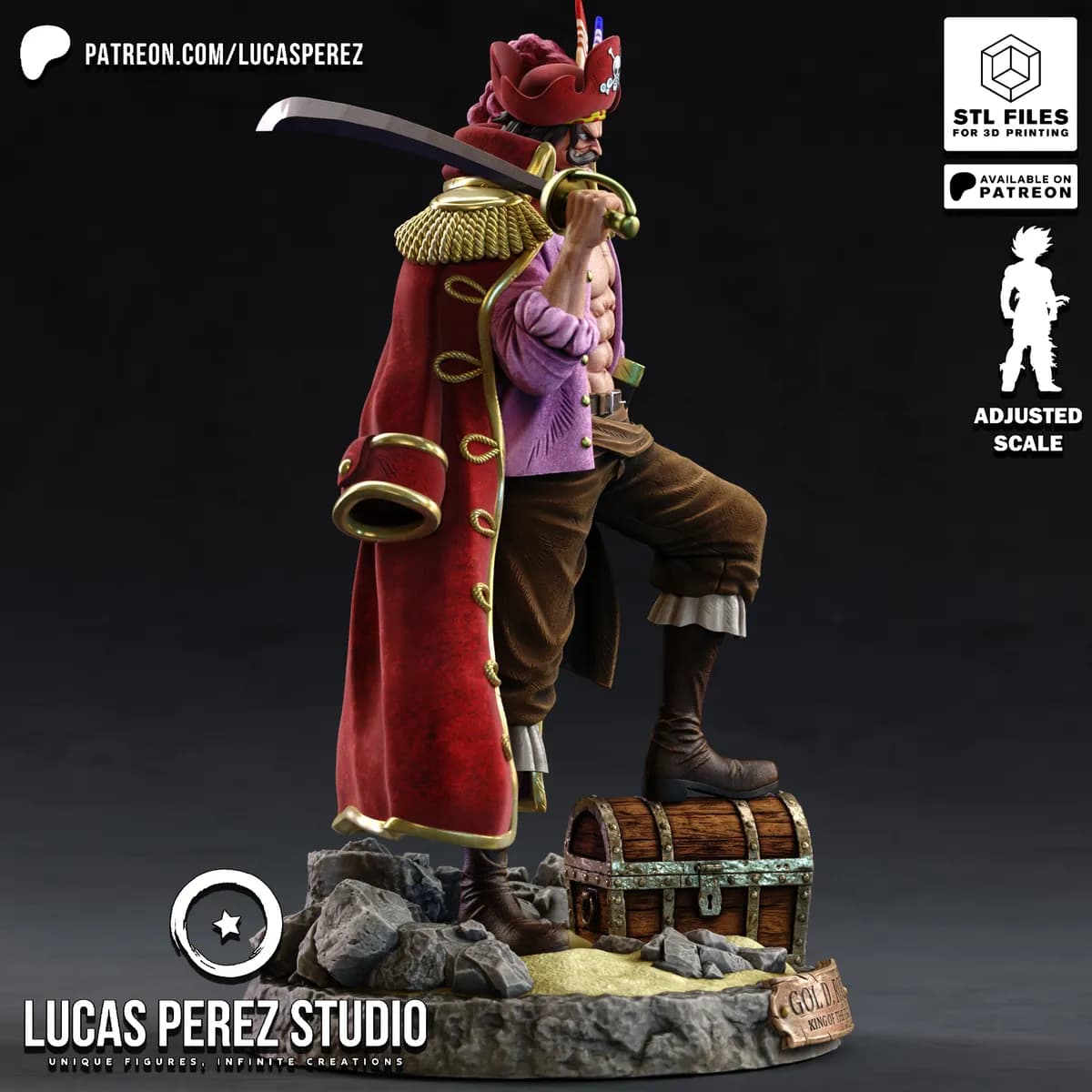 Gol D. Roger - One Piece - Imagen 4