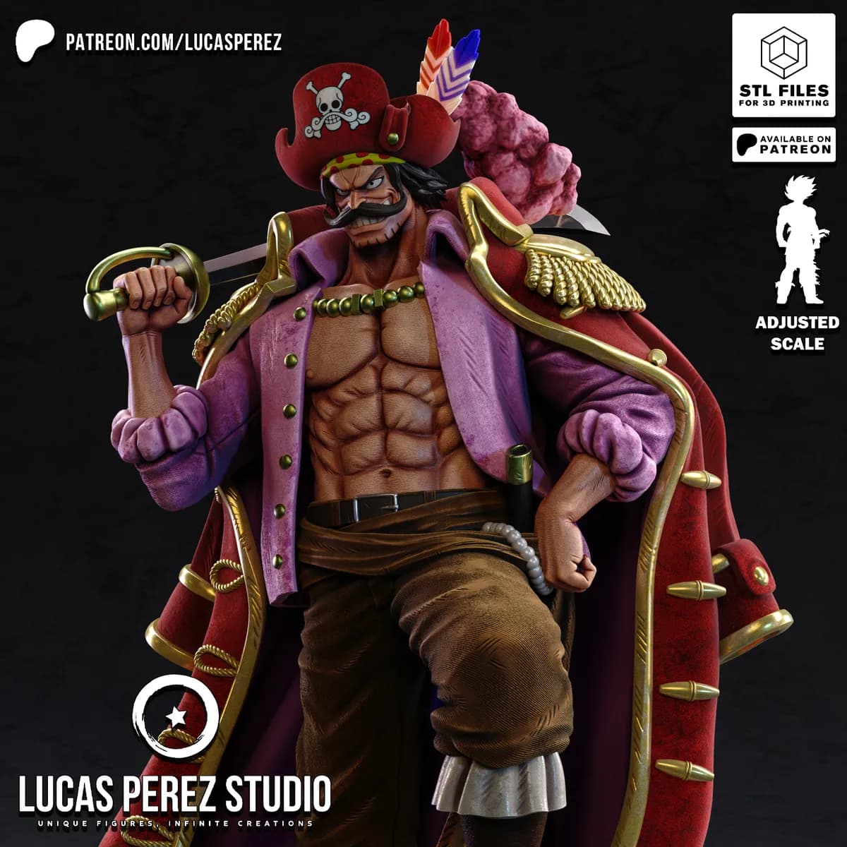 Gol D. Roger - One Piece - Imagen 16