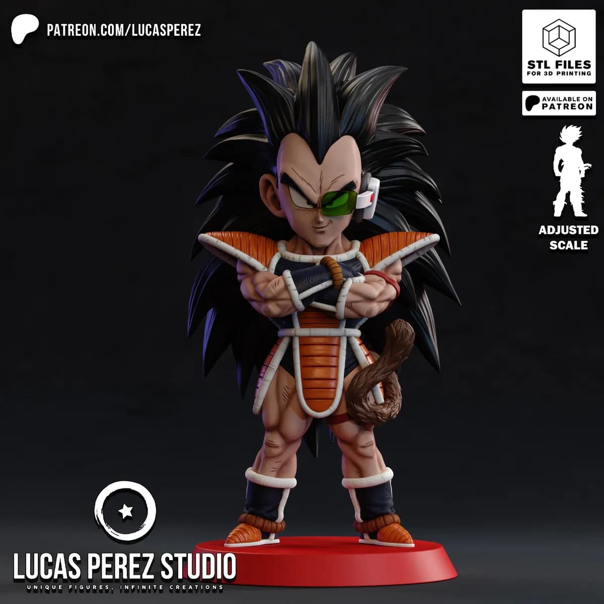 Chibi Raditz - Dragon Ball - Imagen 1