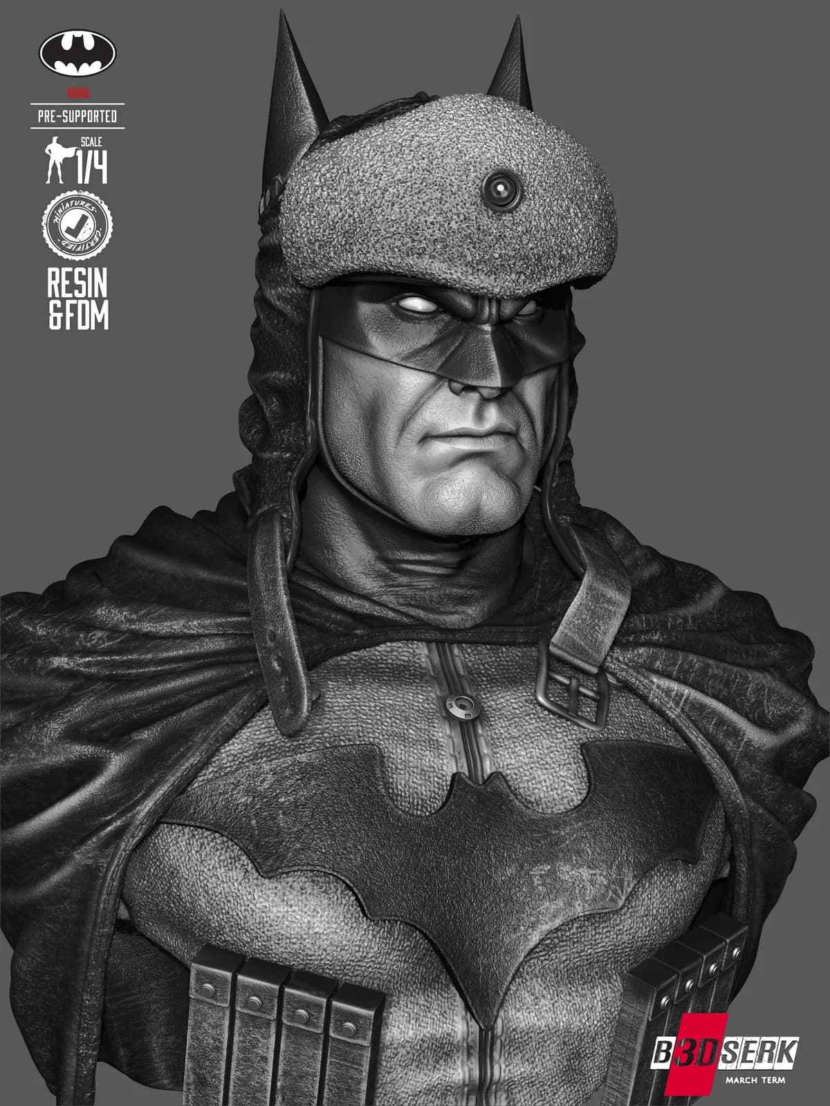 Busto de Batman Red Son - DC Comics - Imagen 11