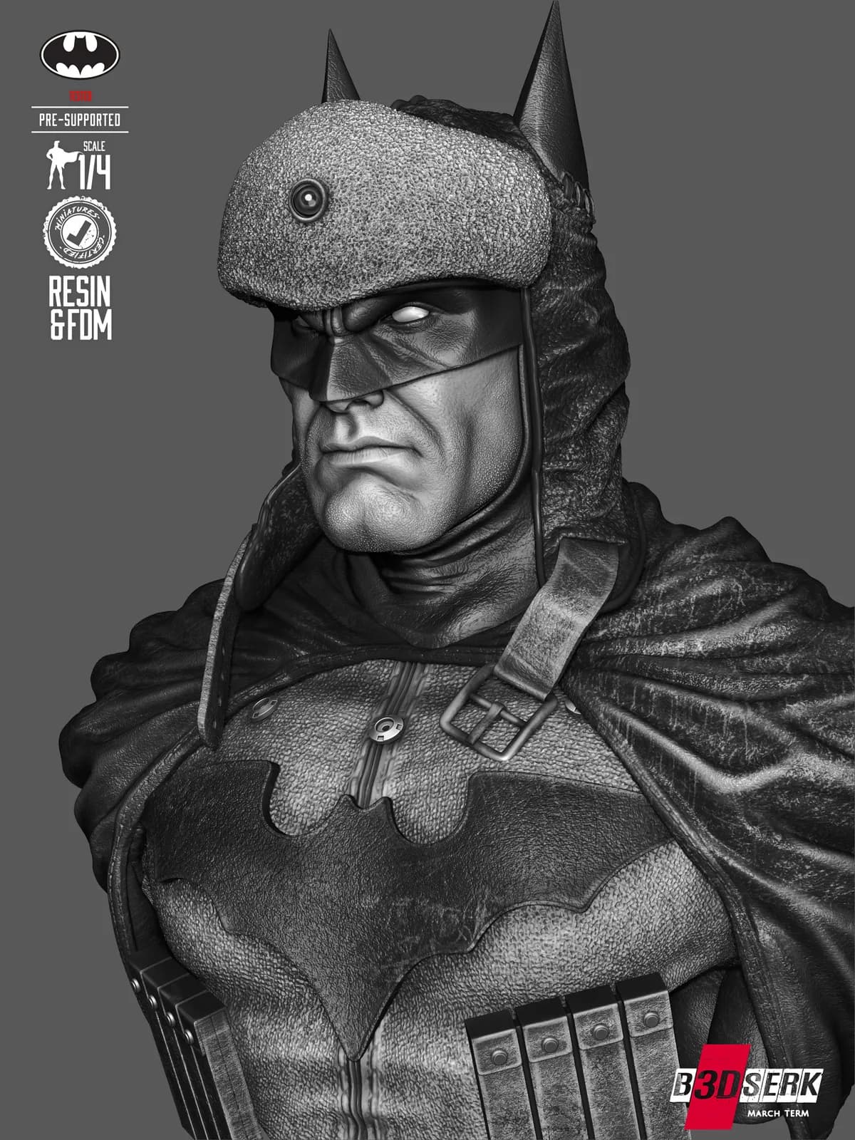 Busto de Batman Red Son - DC Comics - Imagen 12