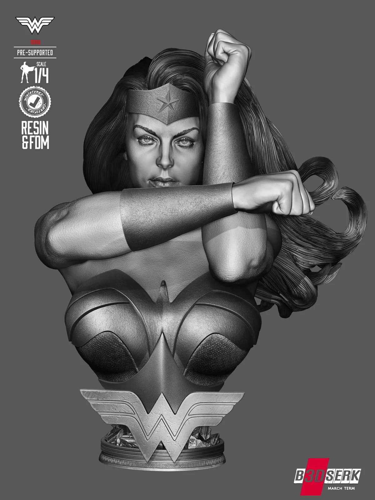 Busto de Wonder Woman Kingdom Come - DC Comics - Imagen 5