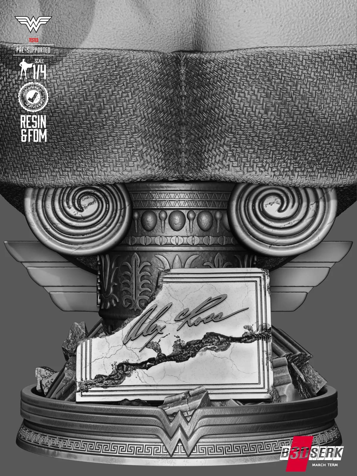 Busto de Wonder Woman Kingdom Come - DC Comics - Imagen 14