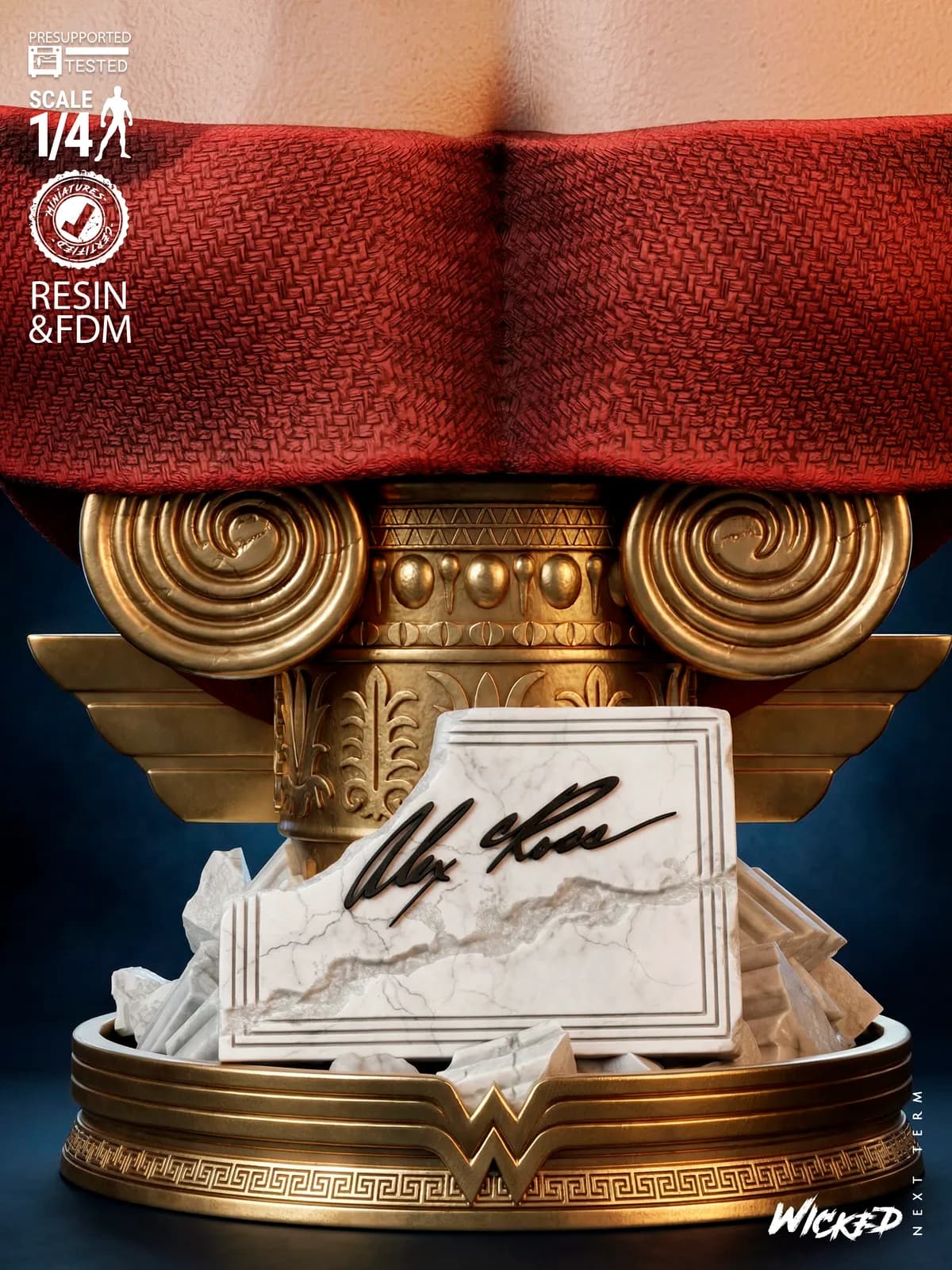 Busto de Wonder Woman Kingdom Come - DC Comics - Imagen 4