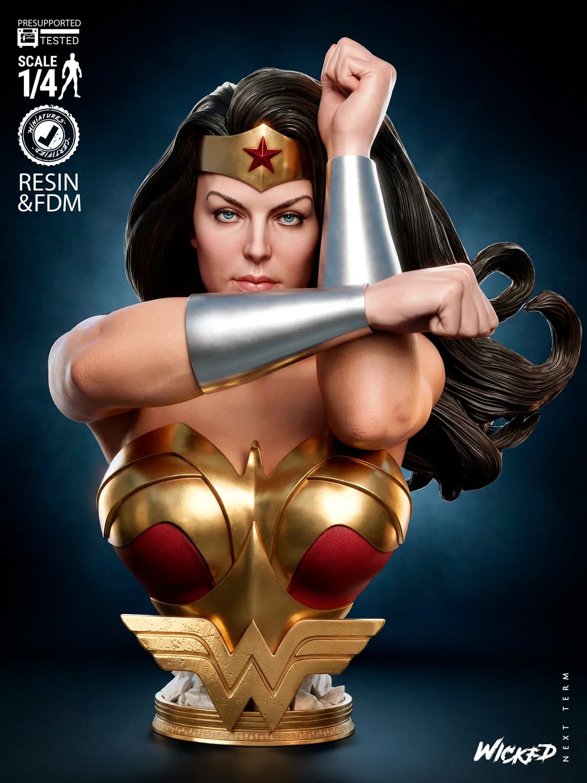 Busto de Wonder Woman Kingdom Come - DC Comics - Imagen 1