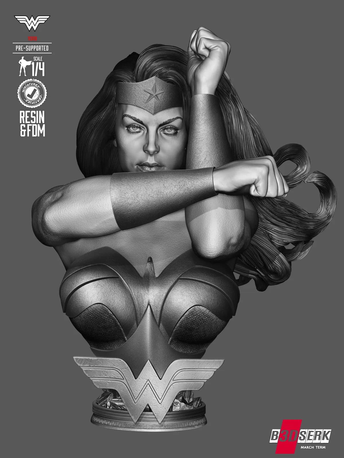 Busto de Wonder Woman Kingdom Come - DC Comics - Imagen 16