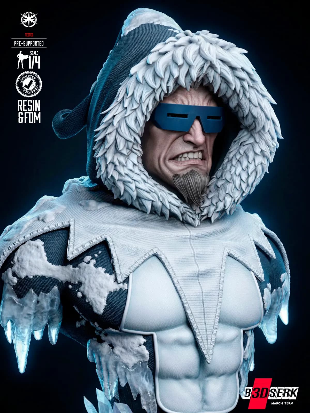 Busto de Captain Cold - DC Comics - Imagen 2