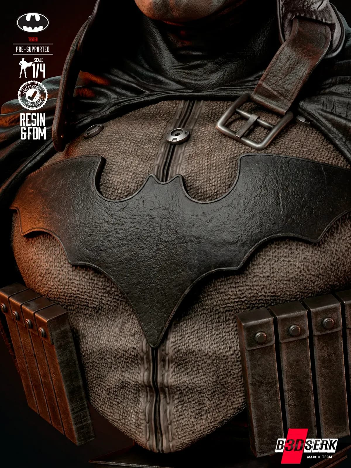 Busto de Batman Red Son - DC Comics - Imagen 3