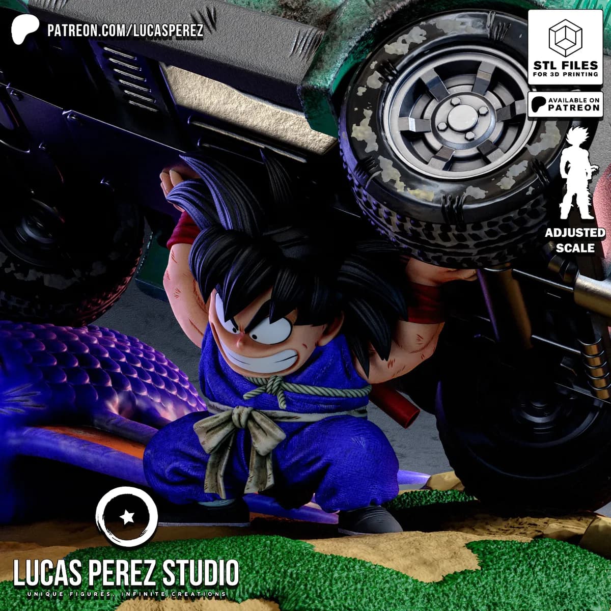 Goku y Bulma - Dragon Ball - Imagen 4