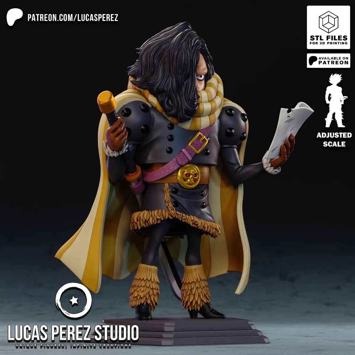 Chibi Road (Gol D. Roger) - One Piece - Imagen 3