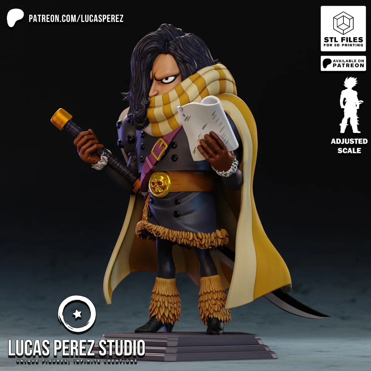 Chibi Road (Gol D. Roger) - One Piece - Imagen 10