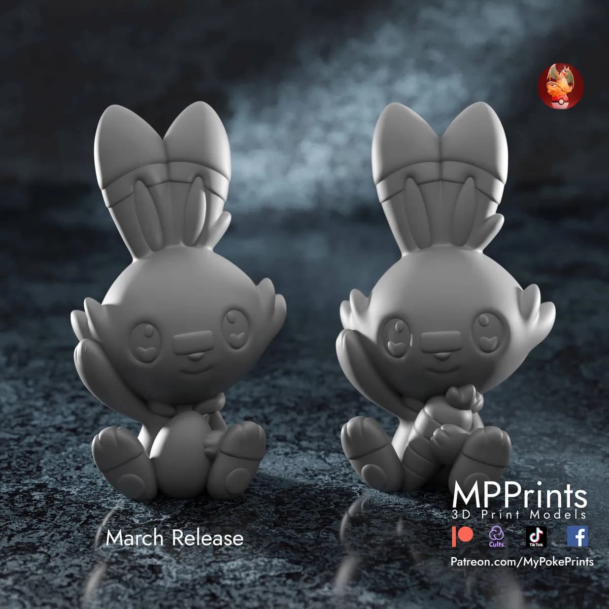 Scorbunny Easter - Pokémon - Imagen 4