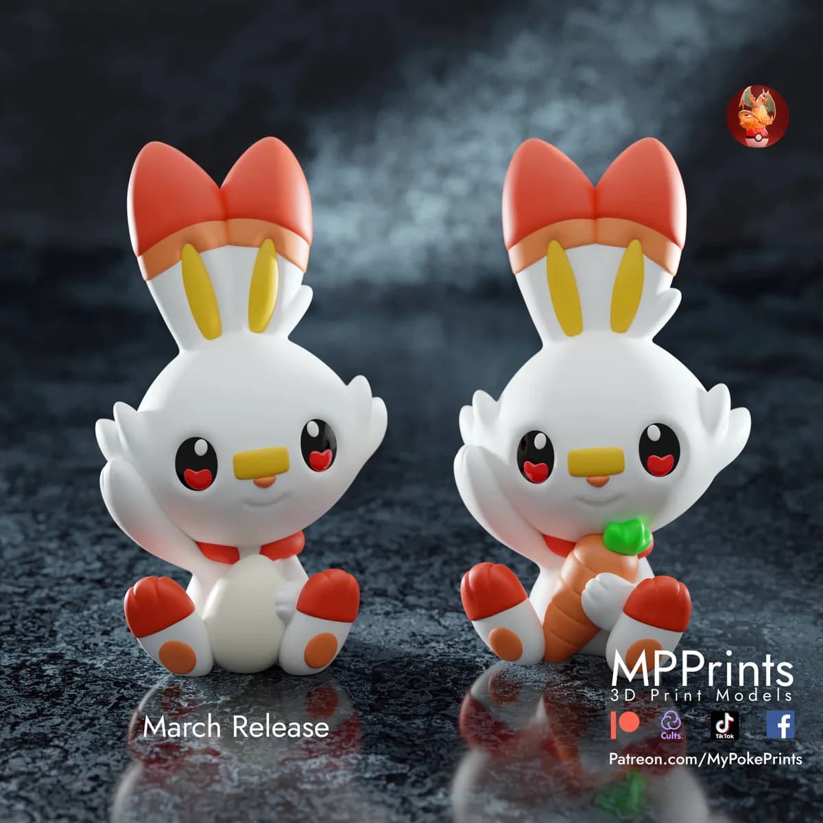 Scorbunny Easter - Pokémon - Imagen 3