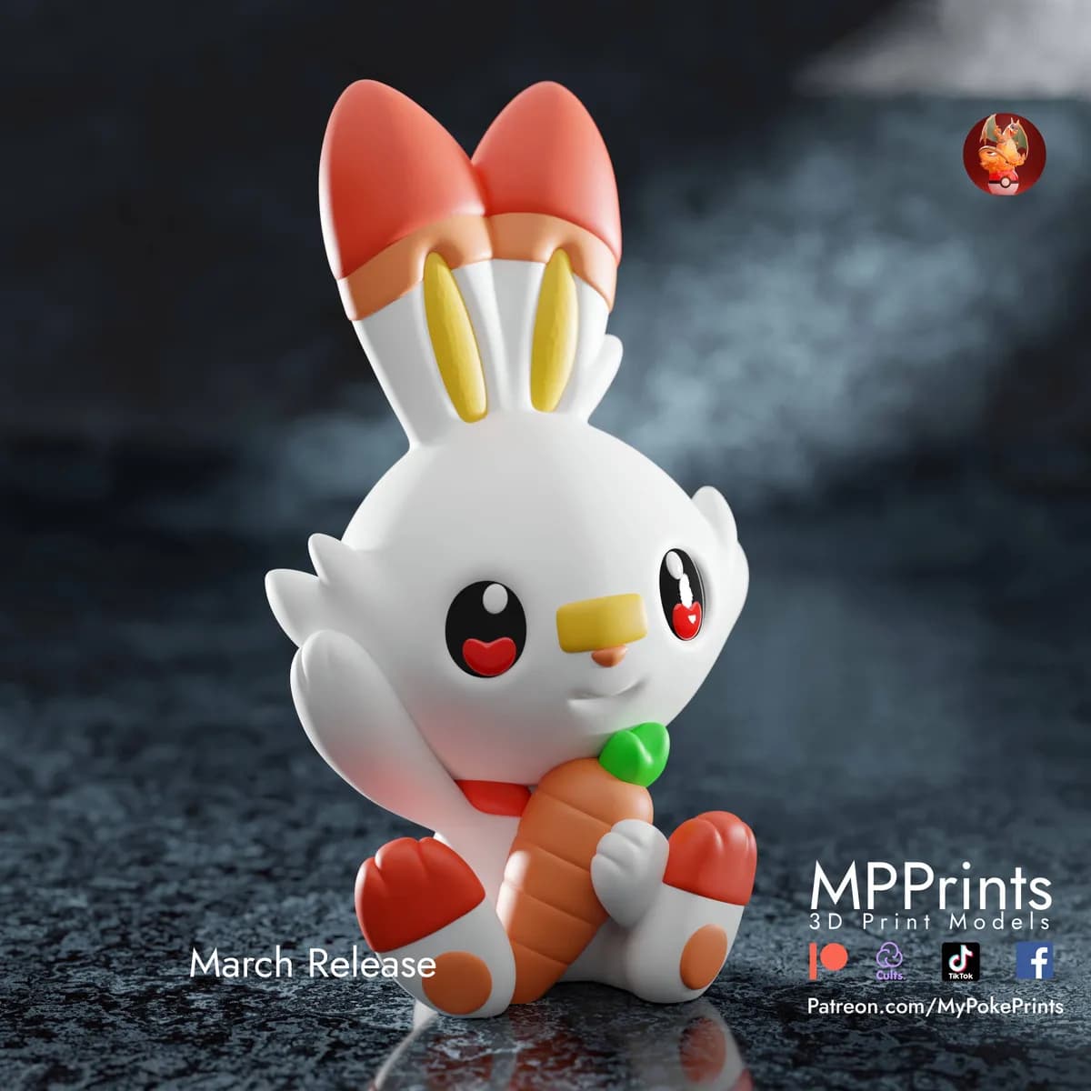 Scorbunny Easter - Pokémon - Imagen 5