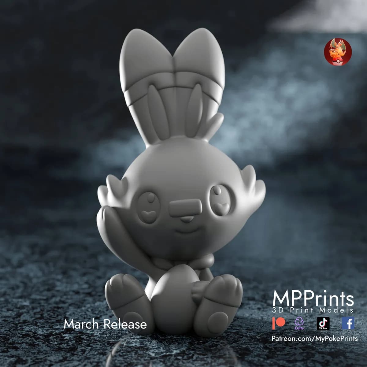 Scorbunny Easter - Pokémon - Imagen 9