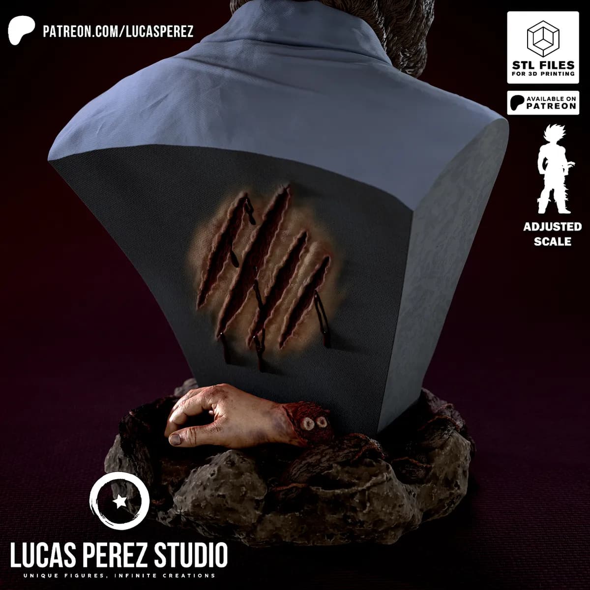 Busto de Wolfman - Imagen 4