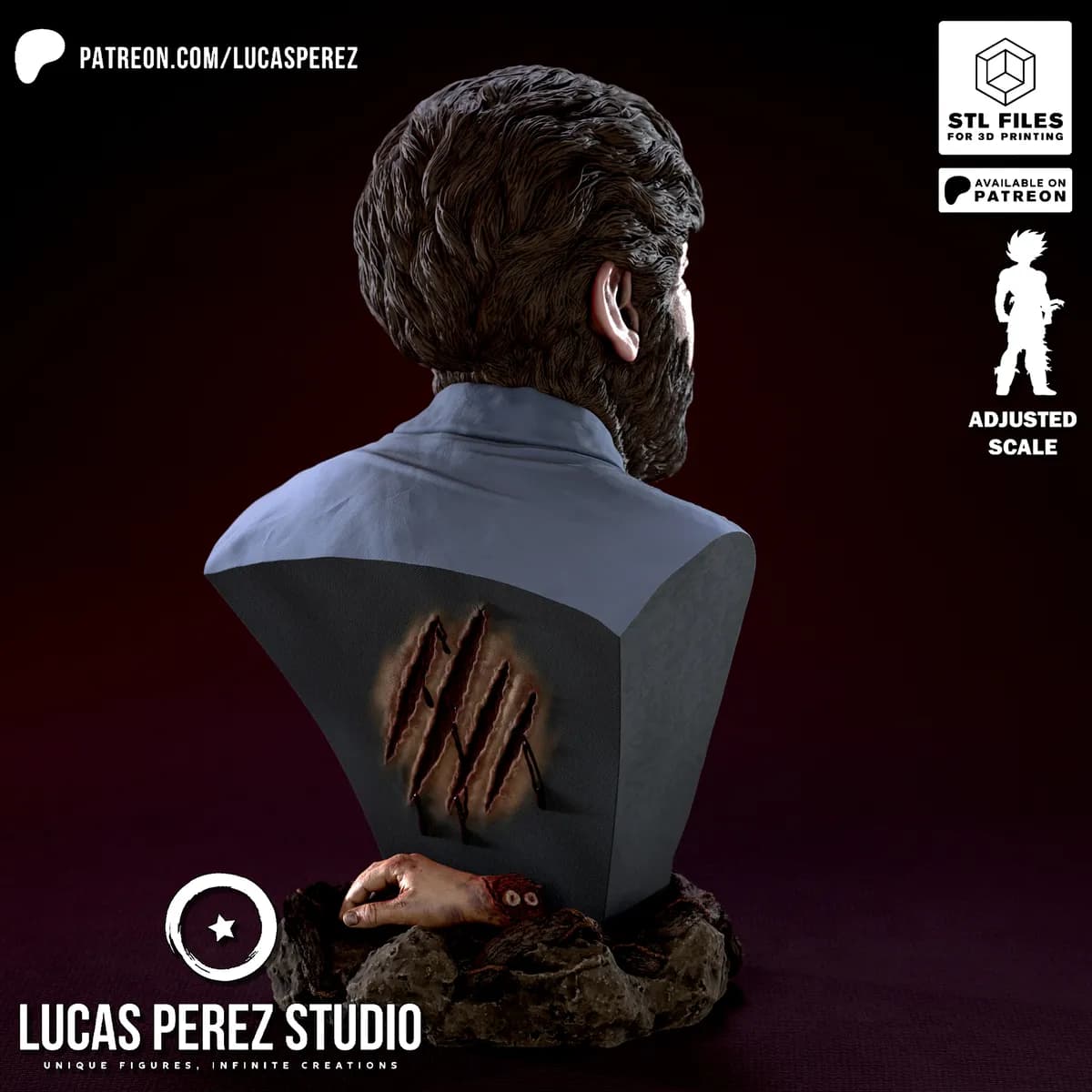 Busto de Wolfman - Imagen 14