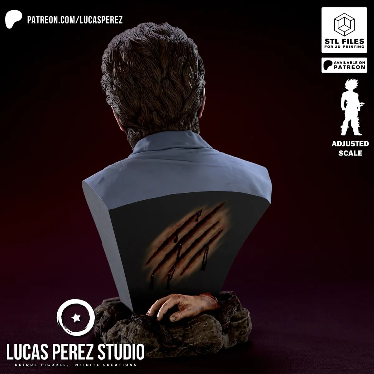 Busto de Wolfman - Imagen 15